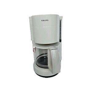 Krups Type 183 Pro Cafe 4 Cup Automatic Drip Coffee Maker White
